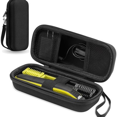 Tragetasche für Philips OneBlade Elektrorasierer Hartschalen Reiseetui schwarz