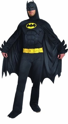 Ciao 11718.XL Batman Disguise, Men, Black, Size