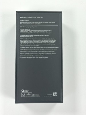 Samsung Galaxy S20 Ultra 5G - 128 GB - Cloud White (Verizon) for