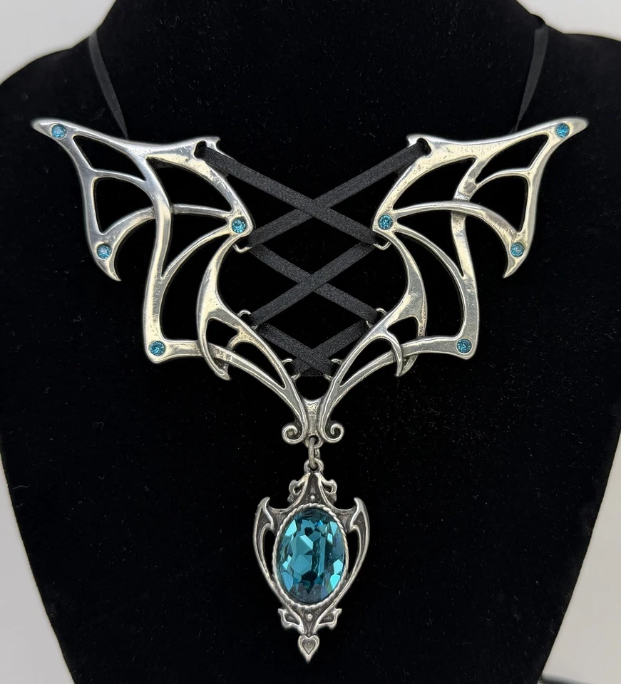 Collar Corsé Alquimia Gótico Vampiro Cristales Swarovski 2013 ENVÍO GRATUITO Foto 2 de 4