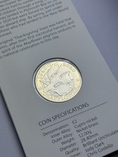 2020 Mayflower £2 Two Pound Coin Brilliant Uncirculated BUNC BU