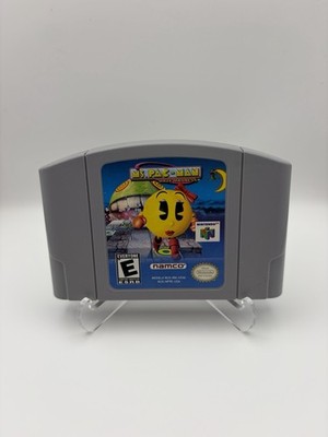 Ms. Pac-Man Maze Madness Nintendo 64 N64 Authentic Cartridge, Tested