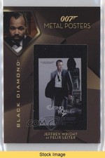 2025 James Bond Black Diamond Jeffrey Wright as Felix Leiter #MPCR-4 READ 1mx6