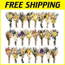 Boho Dried Flower Bouquet Set for Wedding Decor