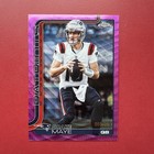 2025 Topps Chrome Drake Maye #207 Pink Wave Refractor /250 Patriots