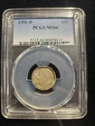 1956-D Denver Roosevelt Dime PCGS MS66 - slight toning