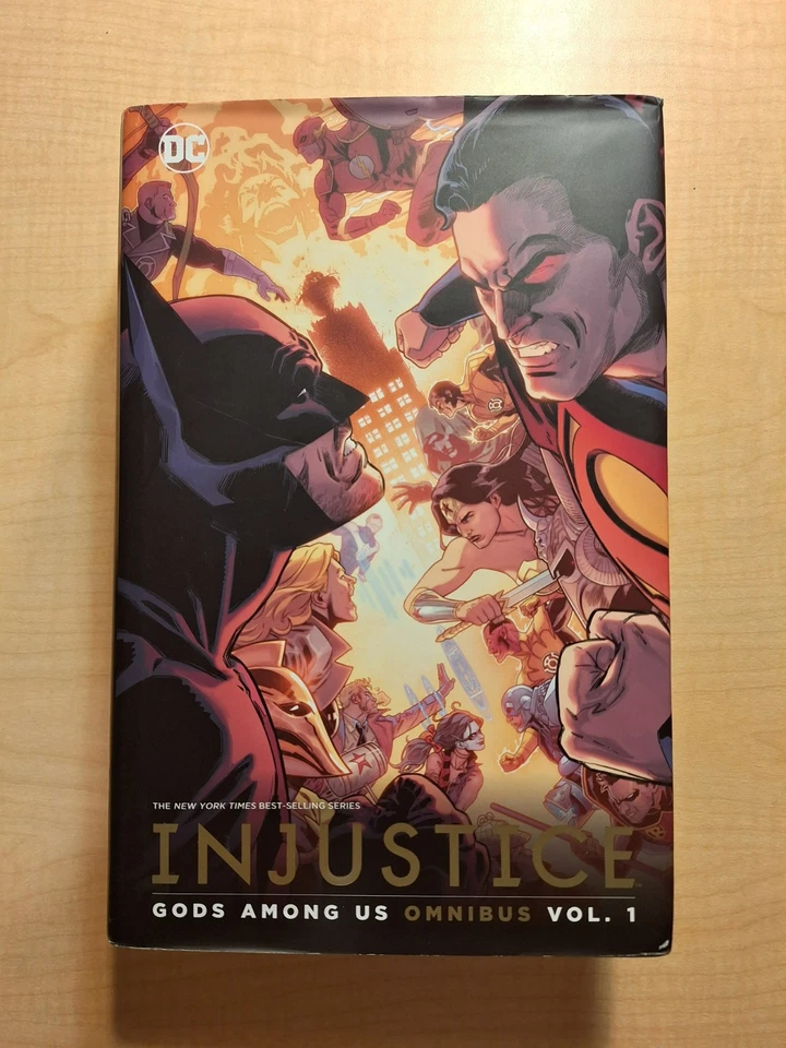 Injustice Gods Among Us Omnibus Volume 1 & 2 Lot DC Comics Hardcover - Image 4 of 4