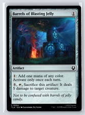 Barrels of Blasting Jelly #254 Avatar: The Last Airbender Magic The Gathering