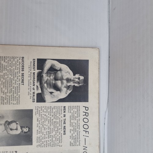 1970 Jan MAN'S WORLD VINTAGE BODYBUILDING MAGAZINE Arnold Schwarzenegger RARE GC - Picture 8 of 12