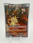 Team Rockets Meowth Card 203/182 Destined Rivals - Pokémon TCG