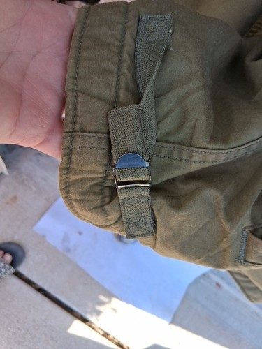 US Navy Deck Jacket Cold Weather Permeable A-2, 1970s(?) Medium 38-40 - Picture 8 of 12