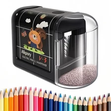 Automatic Electric Pencil Sharpener Battery Operated for Classroom School Office