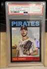 2025 Topps Archives Paul Skenes #43 1964 Design Black Foilboard Pirates PSA 9