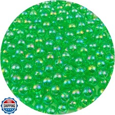 Mulutoo 2000Pcs 4mm Acrylic AB Colors Round Beads Acrylic Beads R