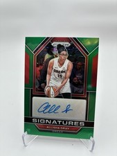 2023 Panini Prizm WNBA - Signatures Allisha Gray #SG-ASH Green Prizm (AU)