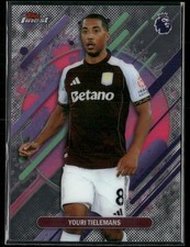 2025-26 Finest Premier League Youri Tielemans Rare #218