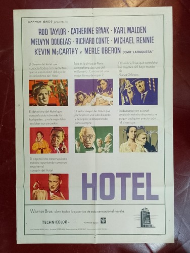 Catherine Spaak. "Hotel". 1S, Original Argentina. p41