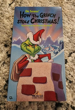 Dr. Seuss' How The Grinch Stole Christmas VHS 1994 Boris Karloff