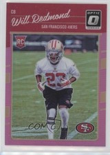 2016 Donruss Optic Rookies Pink Will Redmond #147 fm0