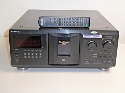 Sony CDP-CX355 Mega Storage 300fach CD-Wechsler, Laser NEU, FB, 2 Jahre Garantie
