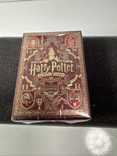 Harry Potter Premium Playing Cards Collector's Red Gold Theory 11 Deck Sealed