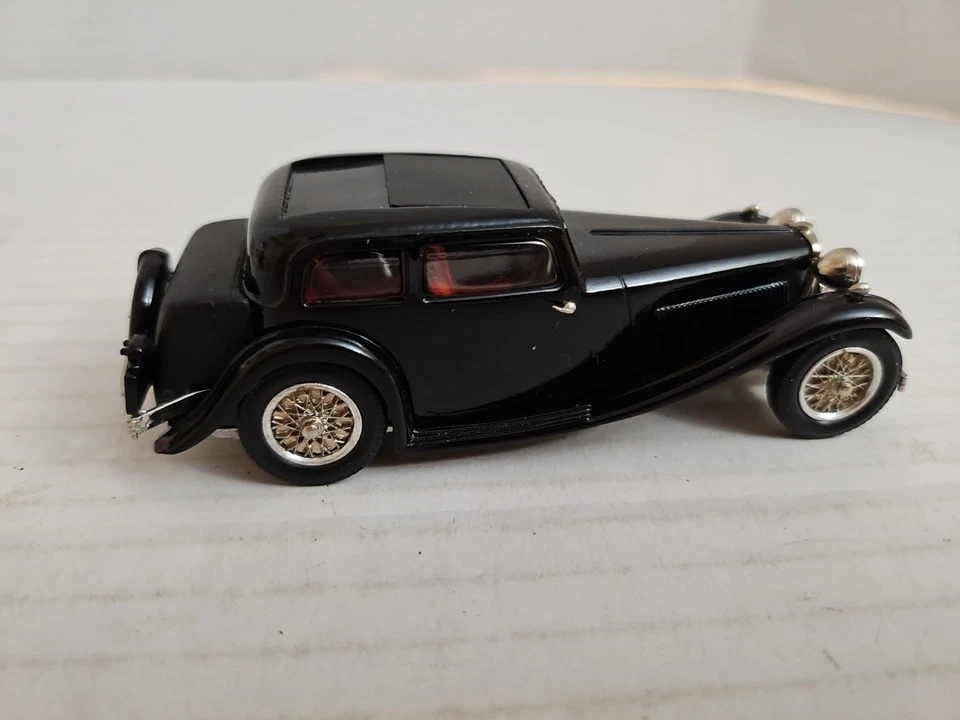 1/43 Western Models 1934 Jaguar SSI #WMS 35 Diecast Black - Image 2 of 4