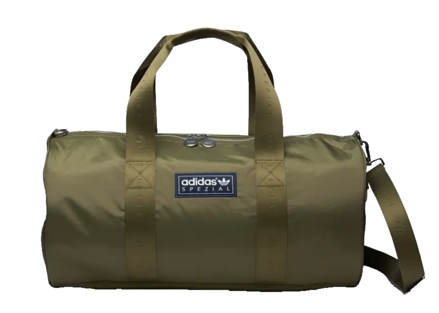 adidas SPZL Spezial Originals Duffle Trefoil Retro Logo Green