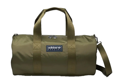 adidas SPZL Spezial Originals Duffle Trefoil Retro Logo Green