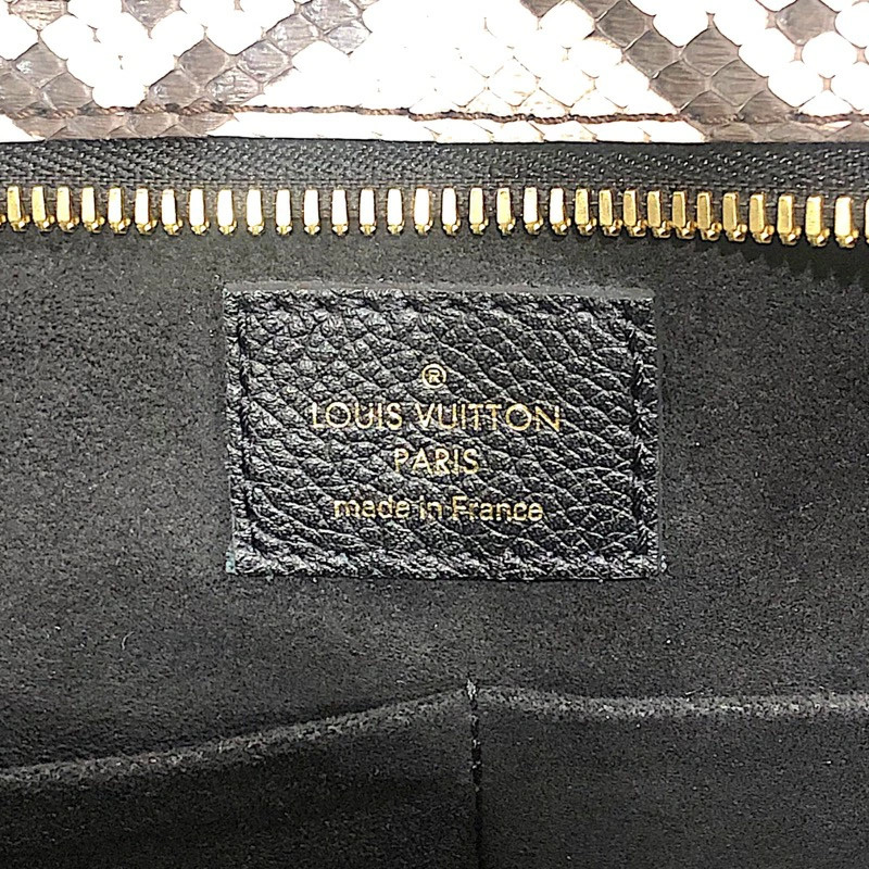 Louis Vuitton Popincourt Python Black Monogram Ca… - image 8