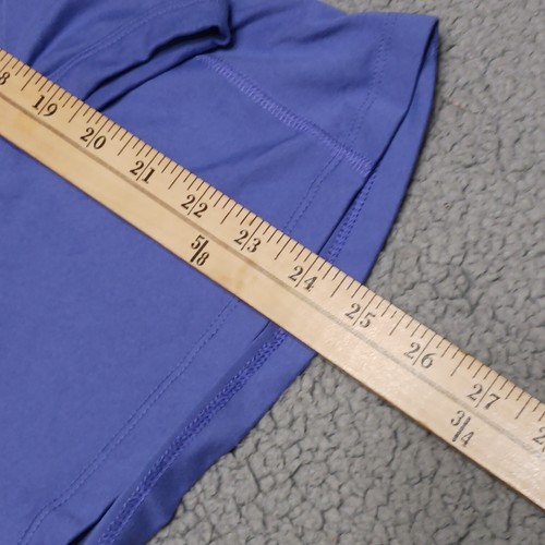 Nike Running Jacket Womens Medium Blue Quarter Zip Thumbholes Dri Fit Element - Picture 9 of 14