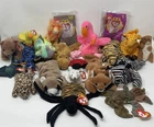 Vintage 90’s Ty Beanie Babies Lot 22 Mix Of Tags And None. See Pictures.