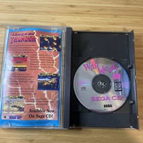 Wild Woody - Sega CD - CIB w/ Registration Card - Cracked Case