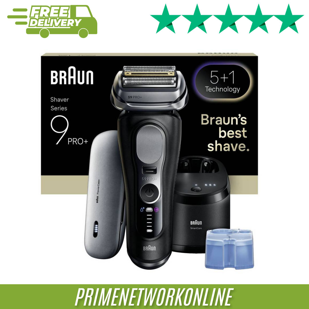 Braun Series 9 Pro+ 9670CC Electric Shaver Wet Dry Foil SmartCare