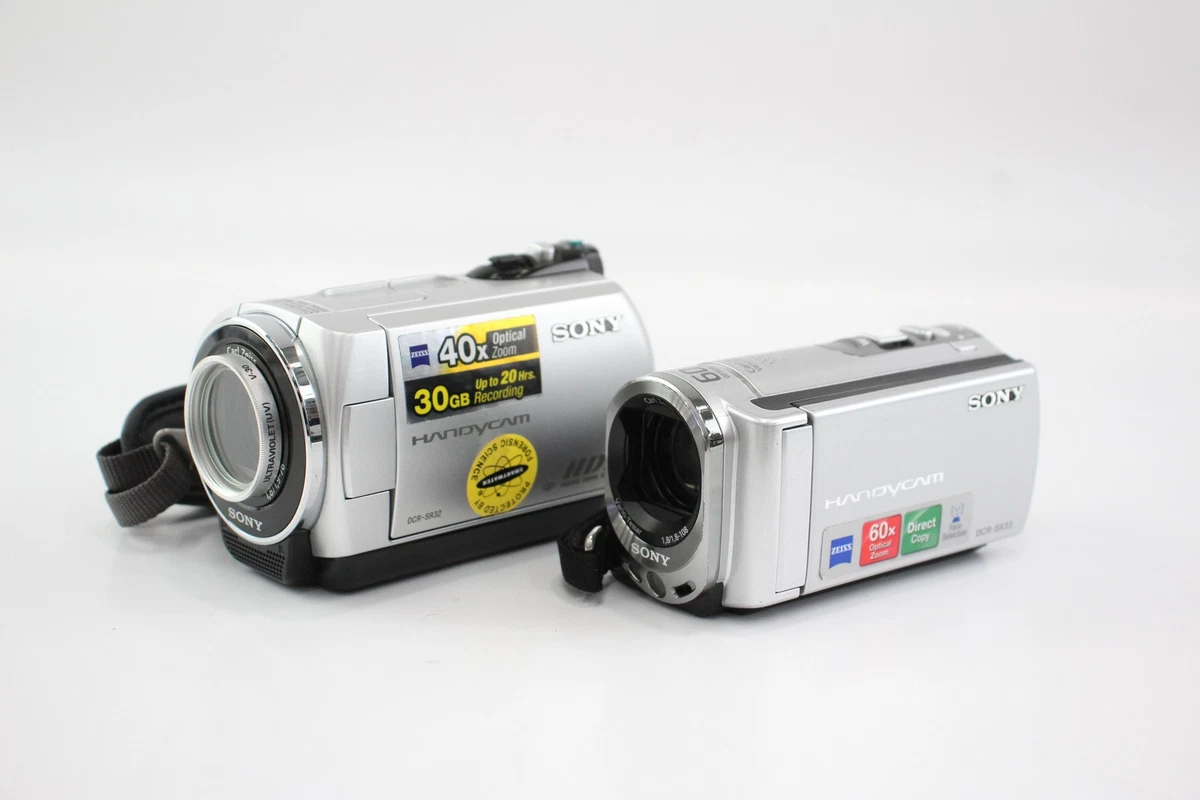 SONY Digital Handycam 40x ズーム Preços baixos em Sony Handycam minidv camcorders Zoom Óptico de 40