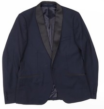 French Connection Herren Smoking Blazer Blau,...