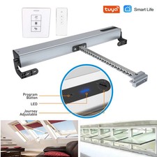 220V Electric Window Opener Actuator 100-400mm Adjustable WiFi Tuya Skylight