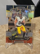2023 Panini Select - Black Red Die-Cut Prizm #82 Jaylen Warren