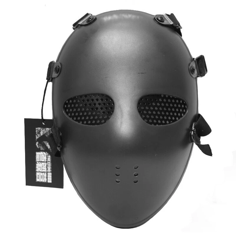 Cosplay Tactical Airsoft Paintball Full Face Mask Outdoor Sport Protective Mask
