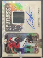 2019 PANINI LEGACY FUTURES PATCH AUTOGRAPHS FP-AW 🏈🏈 ANTOINE WESLEY