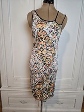 Boho Print Free People Strappy Dress XS