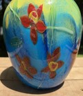 VTG Art Glass FLORAL Vase Murano Millefiori Italian Vase 8” BEAUTIFUL — photo 6