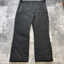 Lands End Squall Snow Pants Mens Large Primaloft Insulated Waterproof Adjustable
