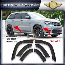 6x Fender Flares Set For Jeep Grand Cherokee Srt Srt8 Trackhawk 2011-2020 New 6x Fender Flares Set For Jeep Grand Cherokee Srt Srt8 Trackhawk 2011-2020 New