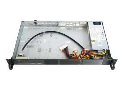 Mini-1U 1x3.5''/2x3.5''/2x2.5''/4x2.5'' 200W 80+Gold CSE-504-203B (2887)