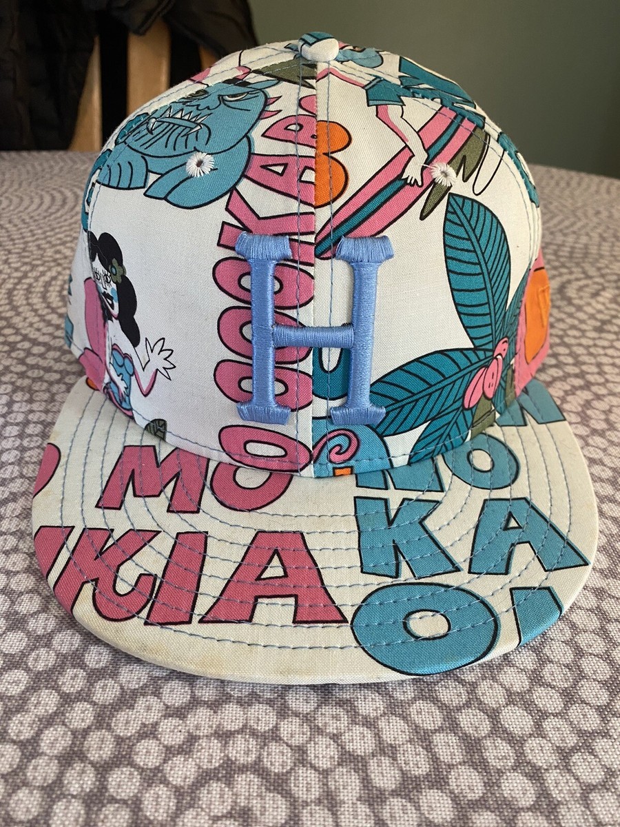 ULTRA RARE HUF KICKS/HI Hawaii Hawaiian Fitted Cap Size 7 1