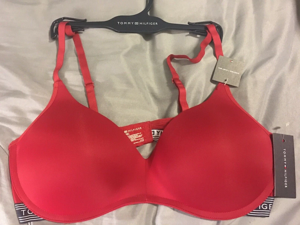 Tommy Hilfiger size 38C Lightly Lined Wirefree Tee Comfort Bra