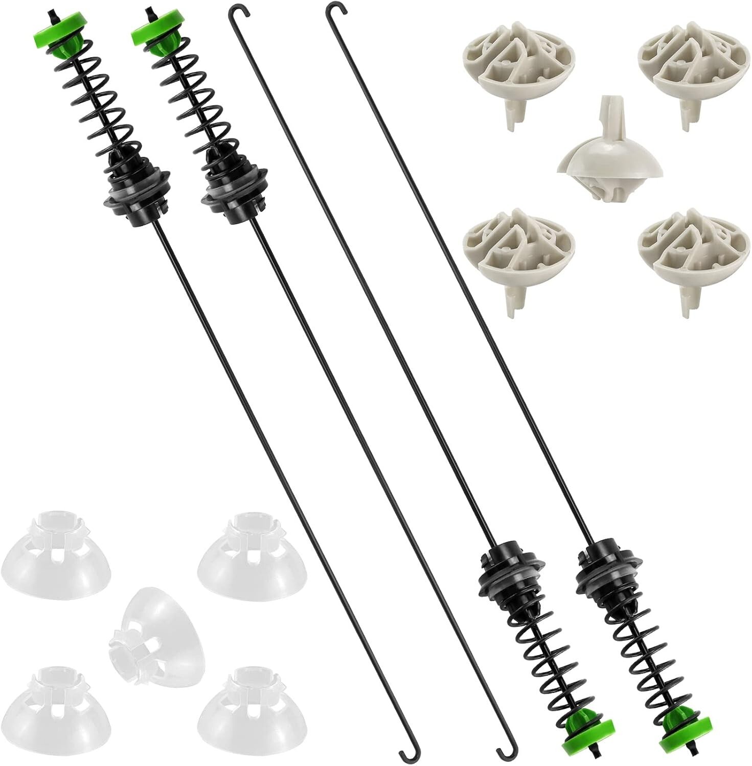 Whirlpool Washer Suspension Rod Kit W11130362 for WTW5000DW2 WTW5000DW3 Models-image