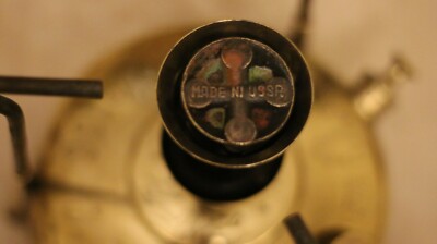 Poêle à Kérosène Vintage Svea Suède No. 106 - En Laiton Fonctionnel Pour Camping En Bon État
