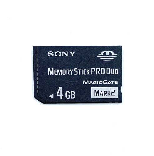 Memory Stick Pro Duo 4GB Sony PSP Playstation Portable Officielle MagicGate  | eBay