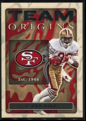 2022 Panini Origins Jerry Rice #TO-9 San Francisco 49ers Team Origins  SF 49ers 